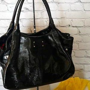 Black Patent Kate Spade Handbag